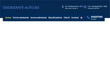 Tablet Screenshot of odorizante-auto.ro